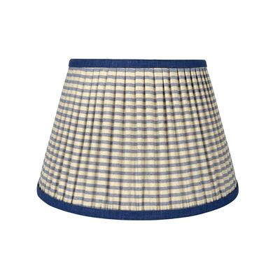 Rosanna Lonsdale Blue Striped Lampshade