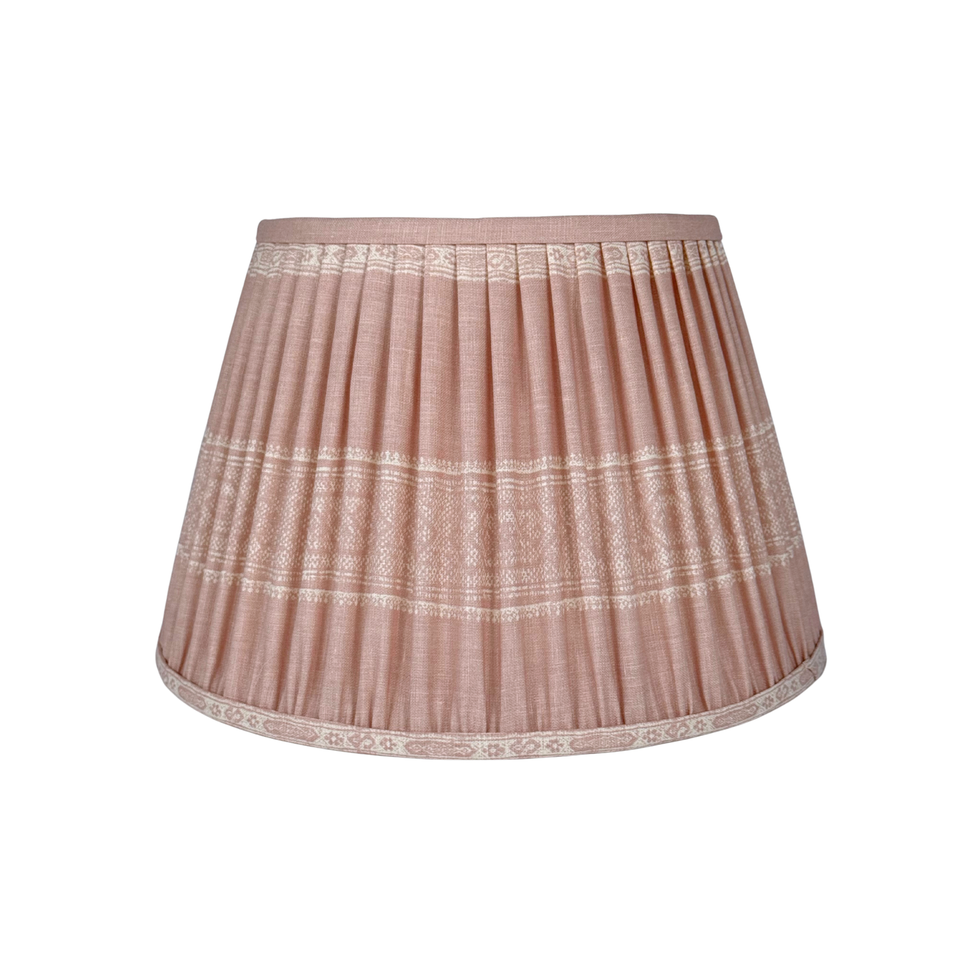 Rosanna Lonsdale Patmos Reverse Pink & Cream Lampshade