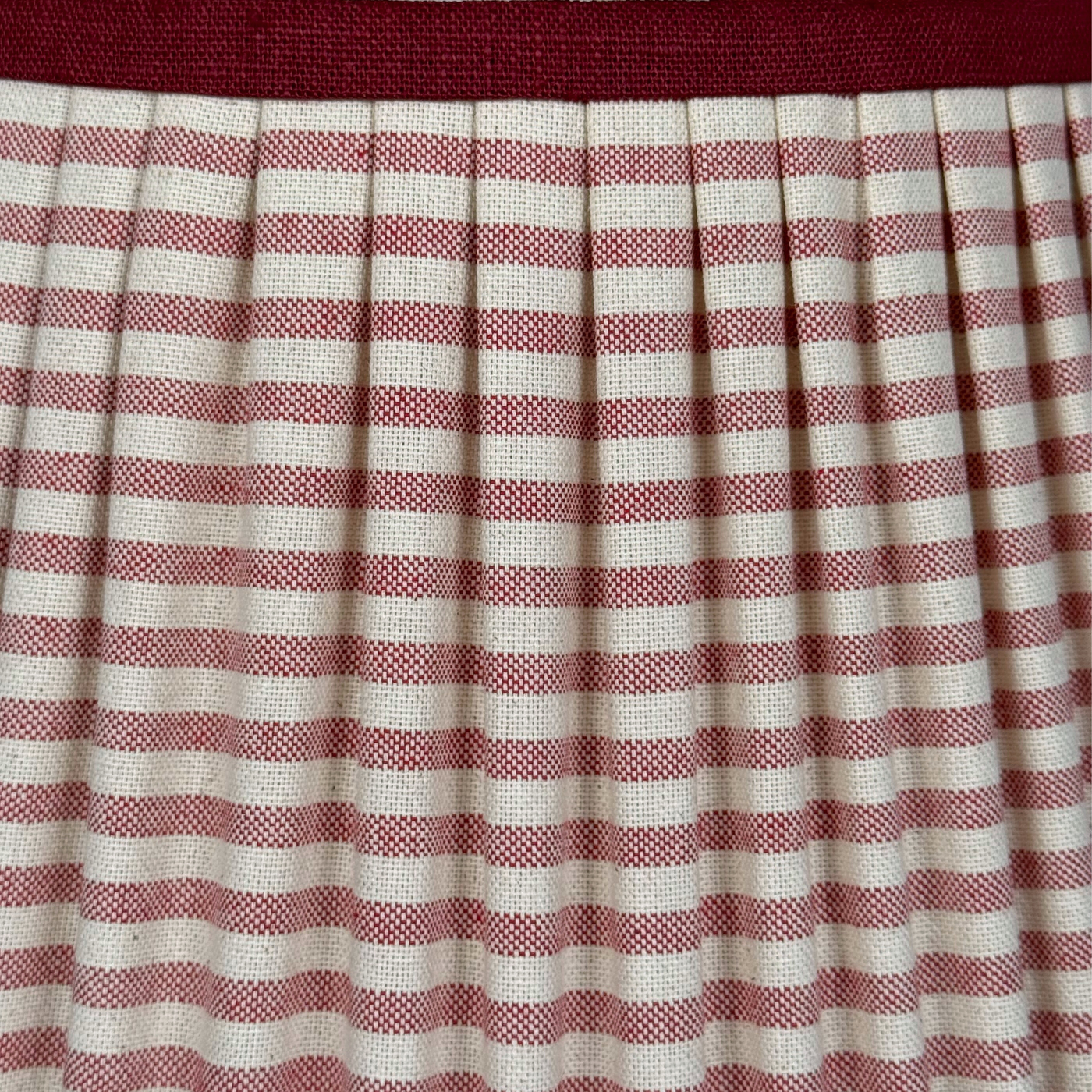 Rosanna Lonsdale Red Striped Lampshade