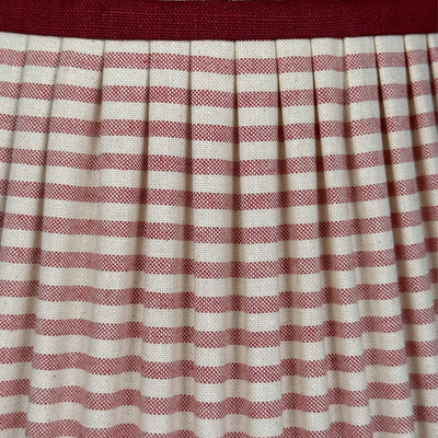 Rosanna Lonsdale Red Striped Lampshade