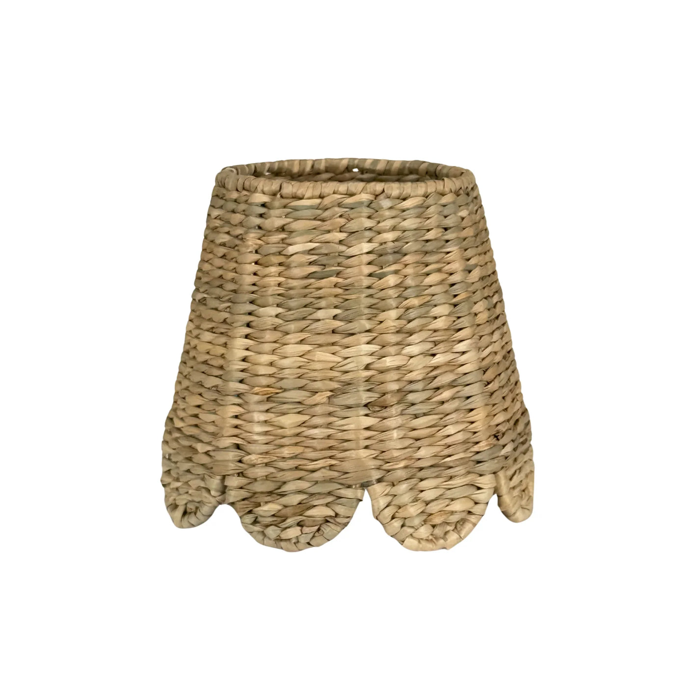 Seagrass Scalloped Lampshade for Poldina Pro & Pro Mini