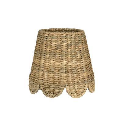 Seagrass Scalloped Lampshade for Poldina Pro & Pro Mini