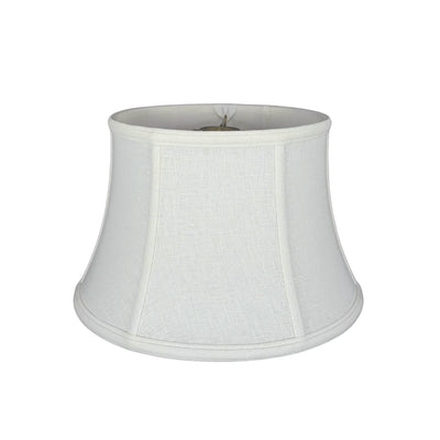 Shallow Linen Drum Lampshade - Uno Fitting