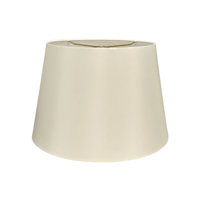 Silk Rolled Edge British Drum Lampshade in egg