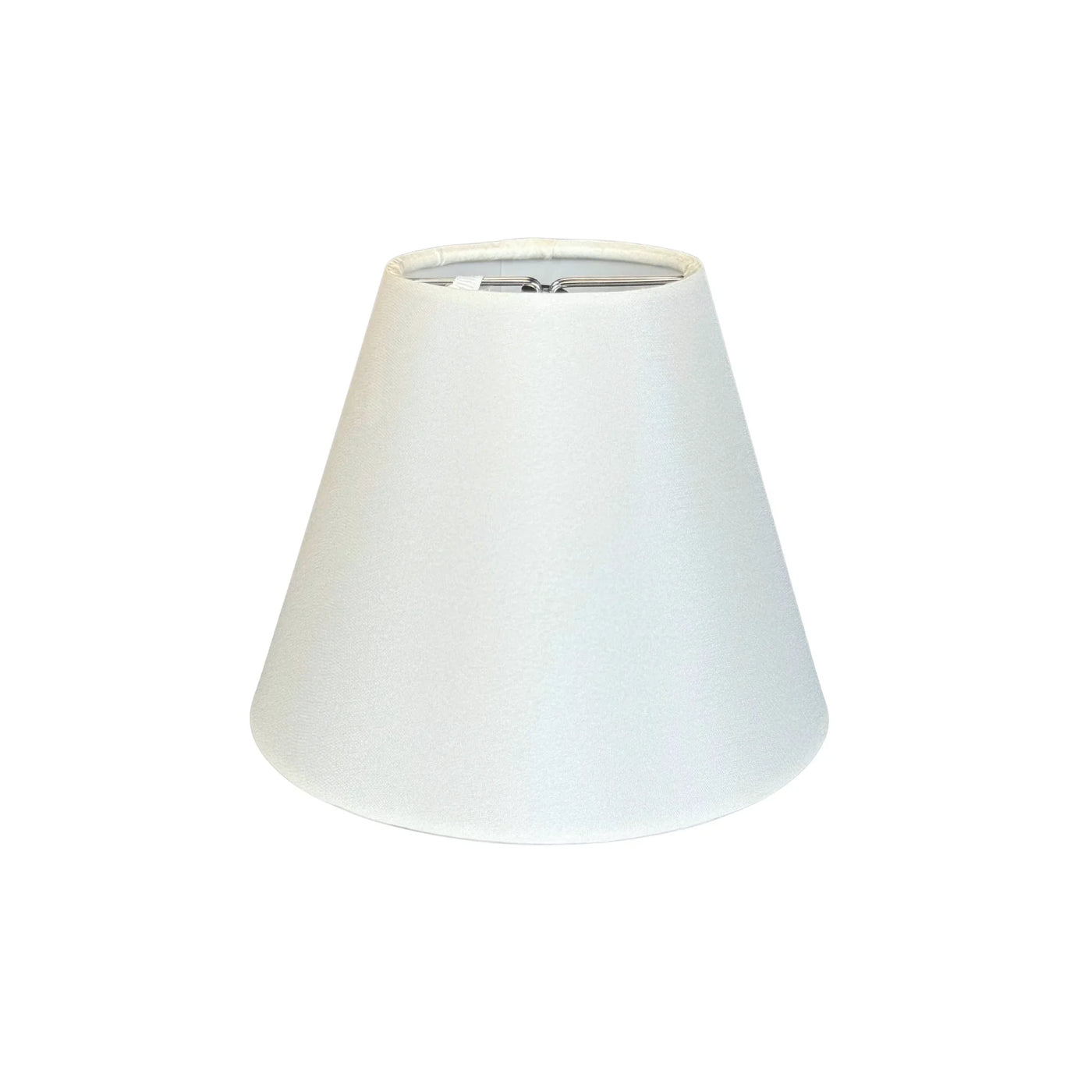 Silk Rolled Edge Candle Empire Chandelier Shade - Bone