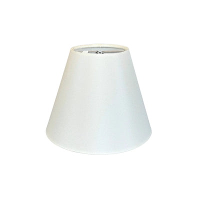 Silk Rolled Edge Candle Empire Chandelier Shade - Bone