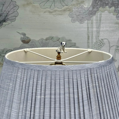 Sitting Puppy Finial Close up