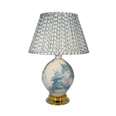 Paul Schneider Maypearl Lamp in Sky & White Geode