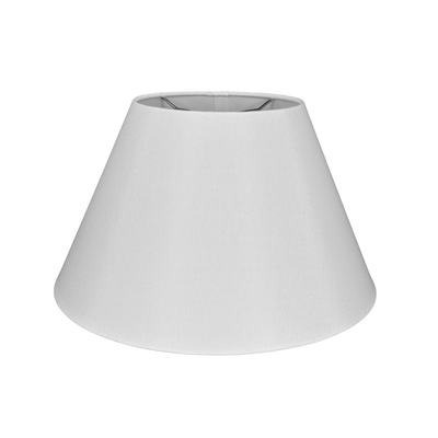 Slubless Antique Rolled Edge Modern Flare Lampshade - Bone