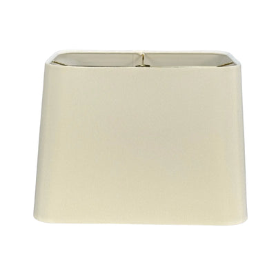 Slubless Antique Rolled Edge Tapered Rectangle Lampshade - Egg