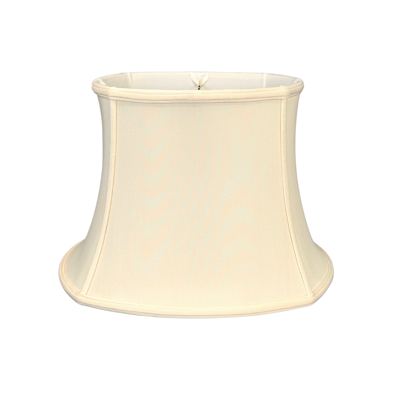 Slubless Antique Rounded Square Bell Lampshade - egg
