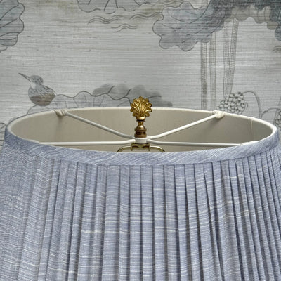 Small Brass Leaf Finial Close Up