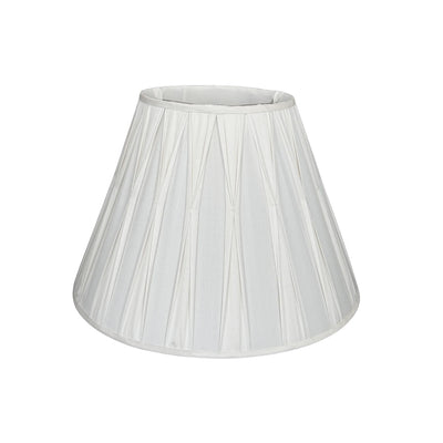 Smocked Pleat Silk Lampshade