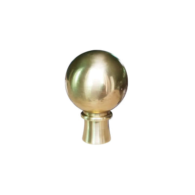 Solid Brass Ball Small Finial