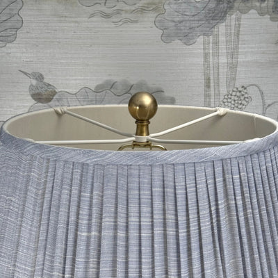 Solid Brass Ball Small Finial Close Up