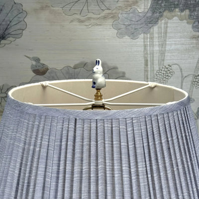 Standing Rabbit Finial Close Up