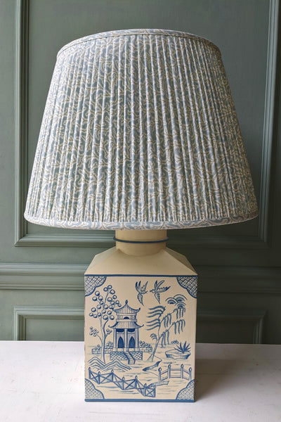 Ian Sanderson  lampshade on lamp