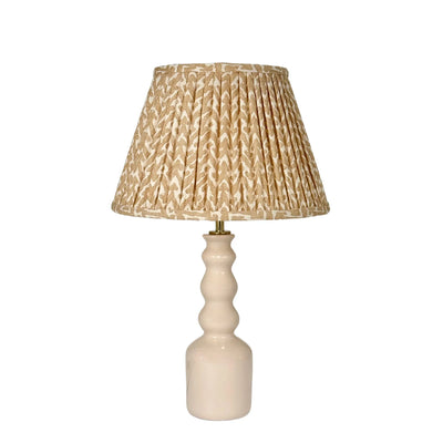 Timmy Ceramic Table Lamp in Cream