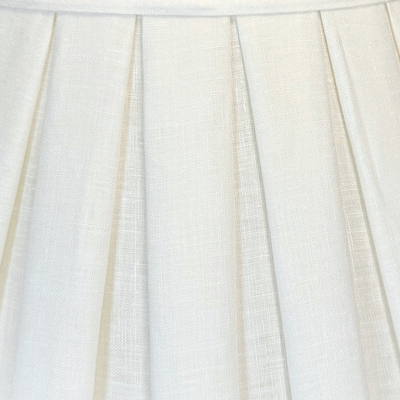Linen Box Pleat Lampshade