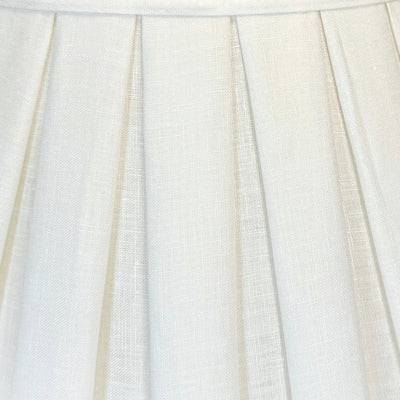 Linen Box Pleat Lampshade