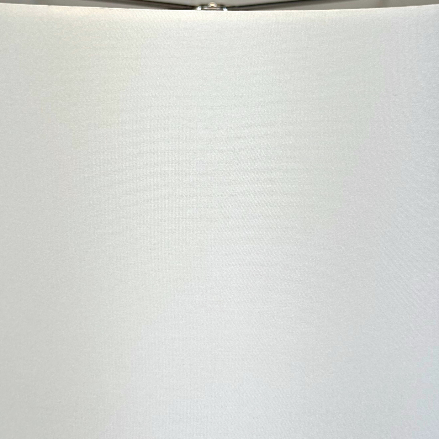 Silk Rolled Edge British Drum Lampshade - Bone