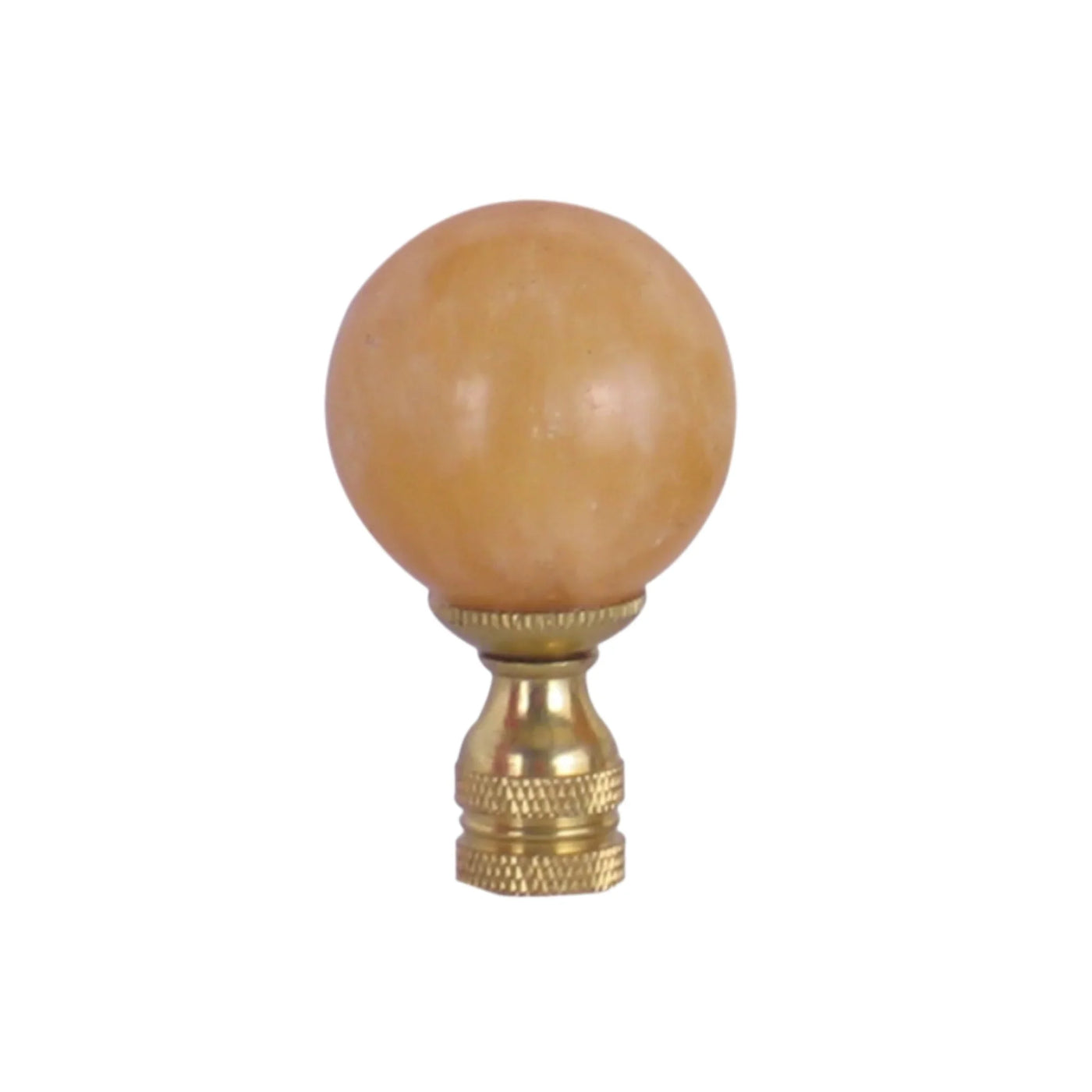 Yellow Jade Stone Finial