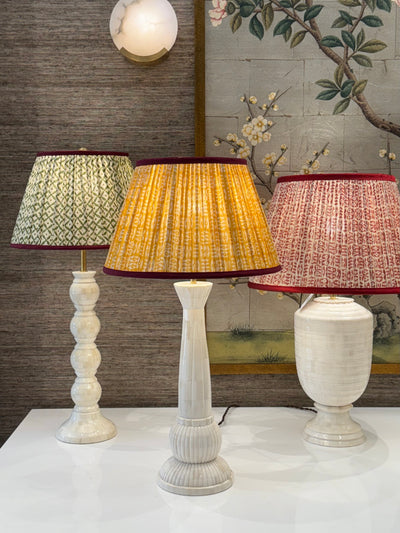 Penny Morrison Lampshades and Bone Lamps