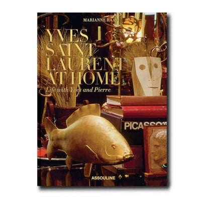 Yves Saint Laurent at Home Cover