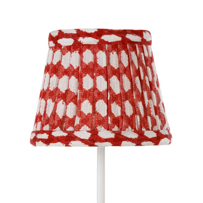 Fermoie Red Wicker Lampshade for Poldina Pro & Pro Mini