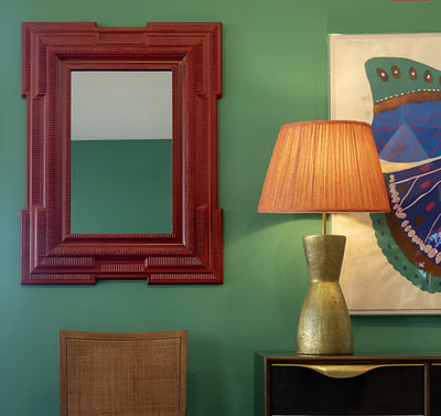 Julian Chichester - Alpha Blackened Brass Shagreen Table Lamp