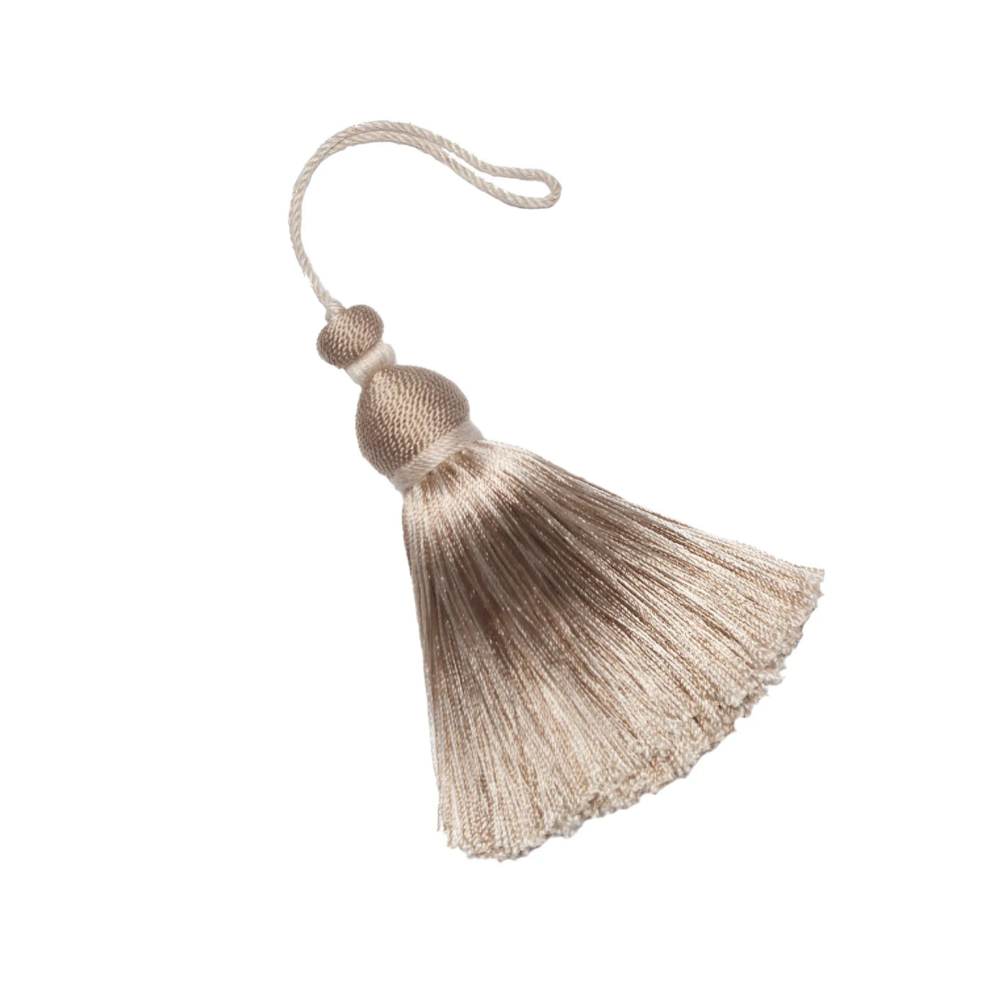 The Shade Shop Tassel – Large in Bisque