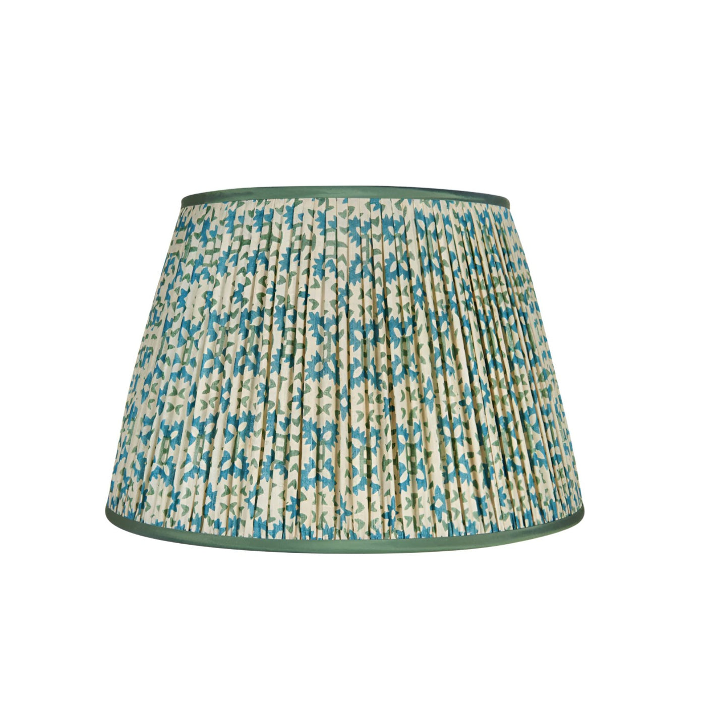 Penny Morrison Turquoise Chunky Flower Lampshade