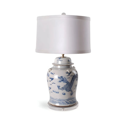 Blue and White Ginger Jar Lamp