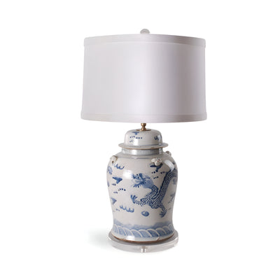 Blue and White Ginger Jar Lamp