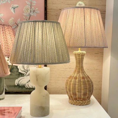 Fermoie ecru figured lampshades