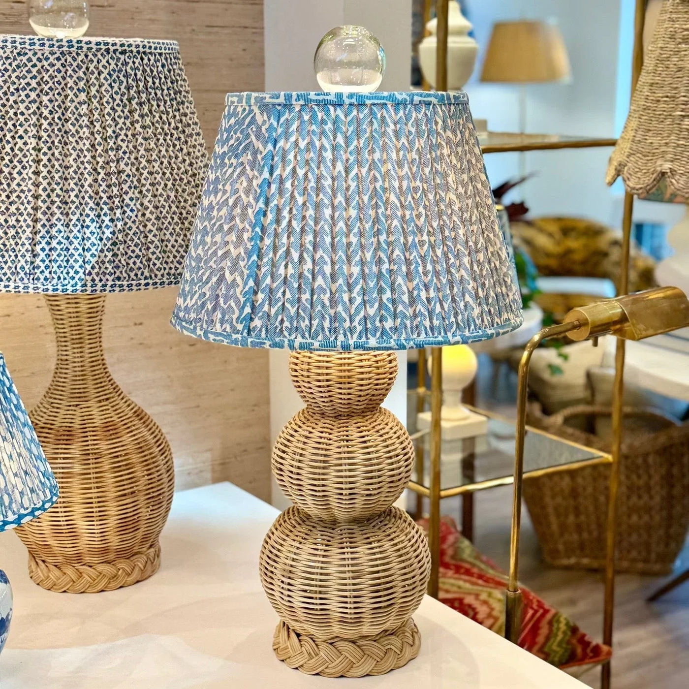 Fairfield Table Lamp and Fermoie Lampshade