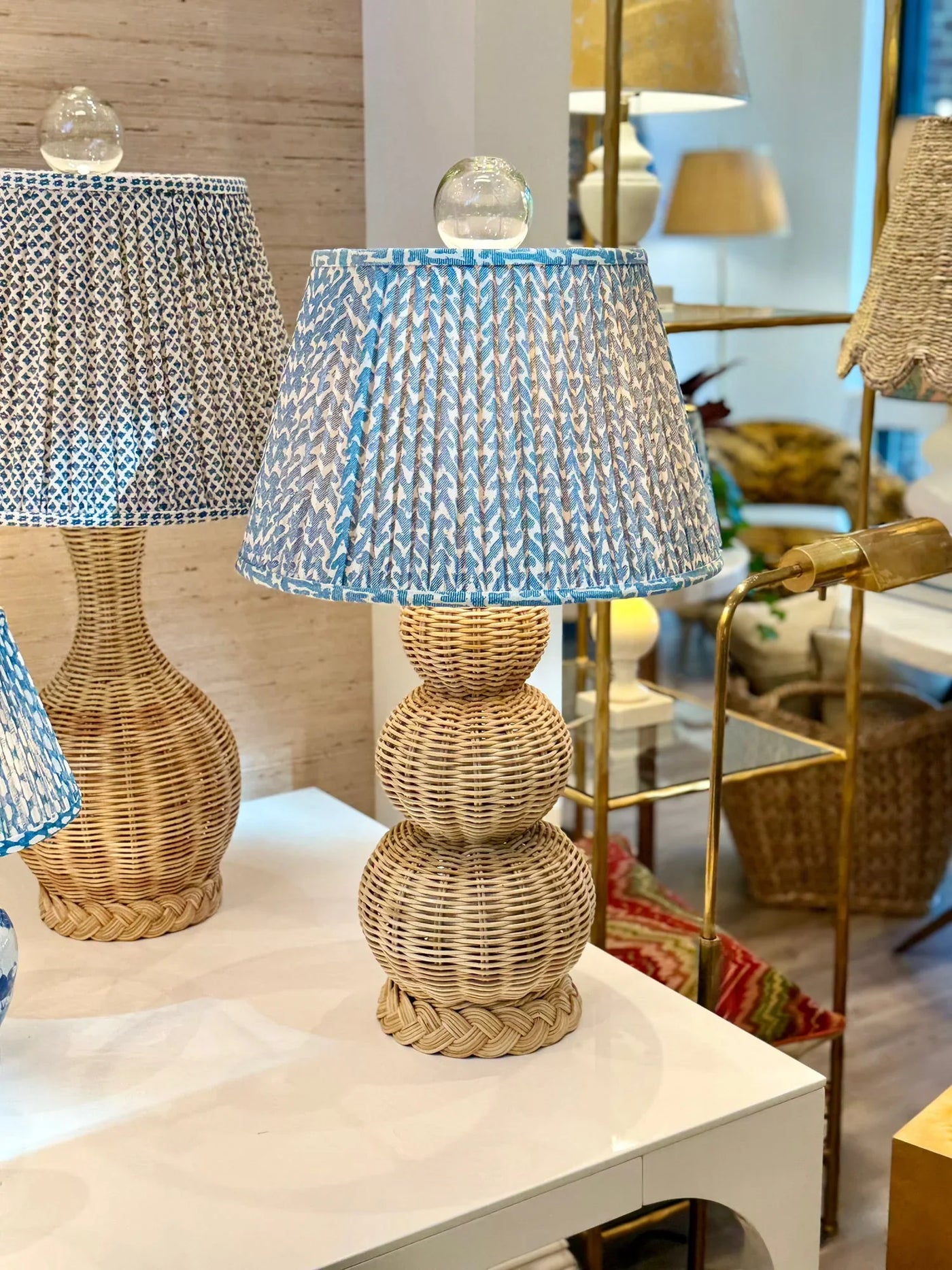 Large Glass Ball Finial