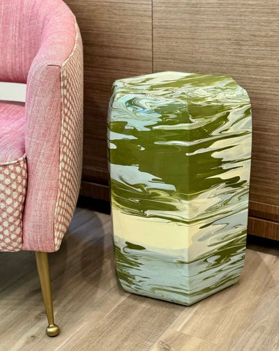 Paul Schneider garden stool and Fermoie chair