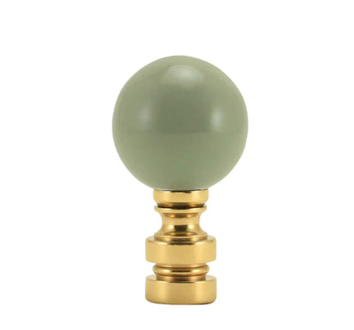 Green Ball Finial