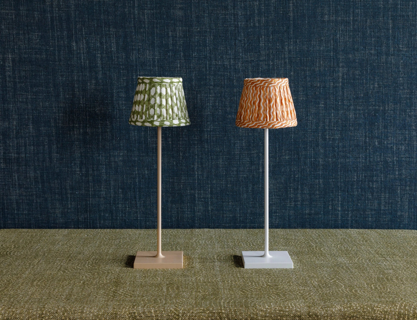 Fermoie Green Wicker Lampshade for Poldina Pro & Pro Mini