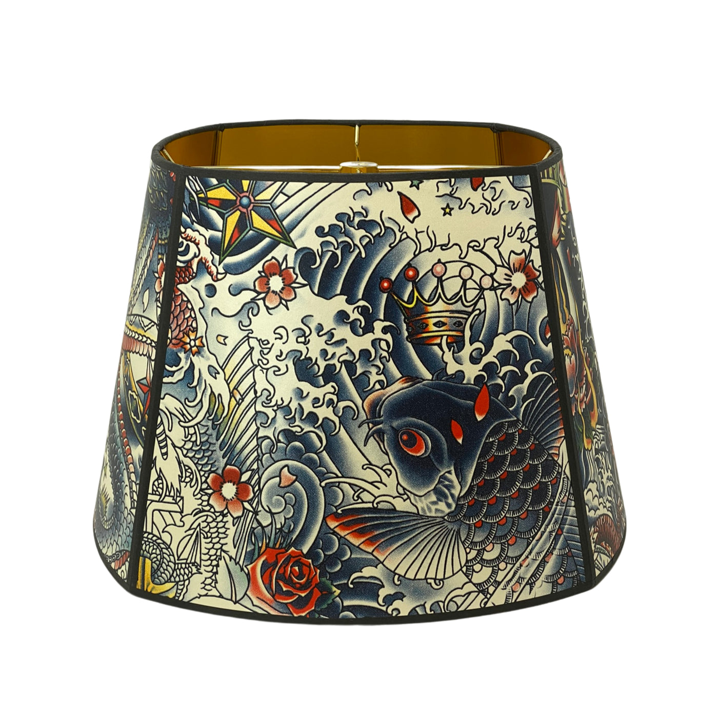 Jean Paul Gaultier modern square lampshade