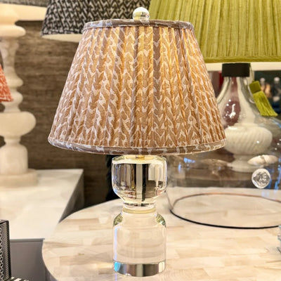 Nut Brown Rabanna Fermoie Lampshade