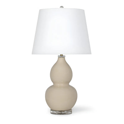 Ivory double gourd lamp