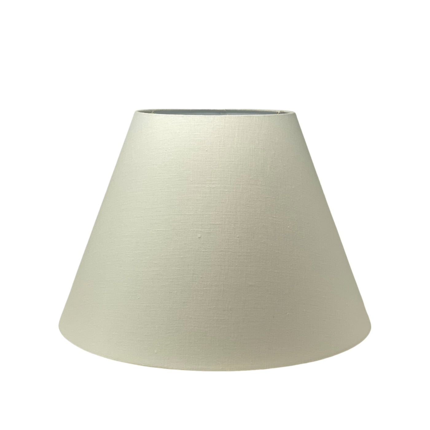 White Linen Lampshade