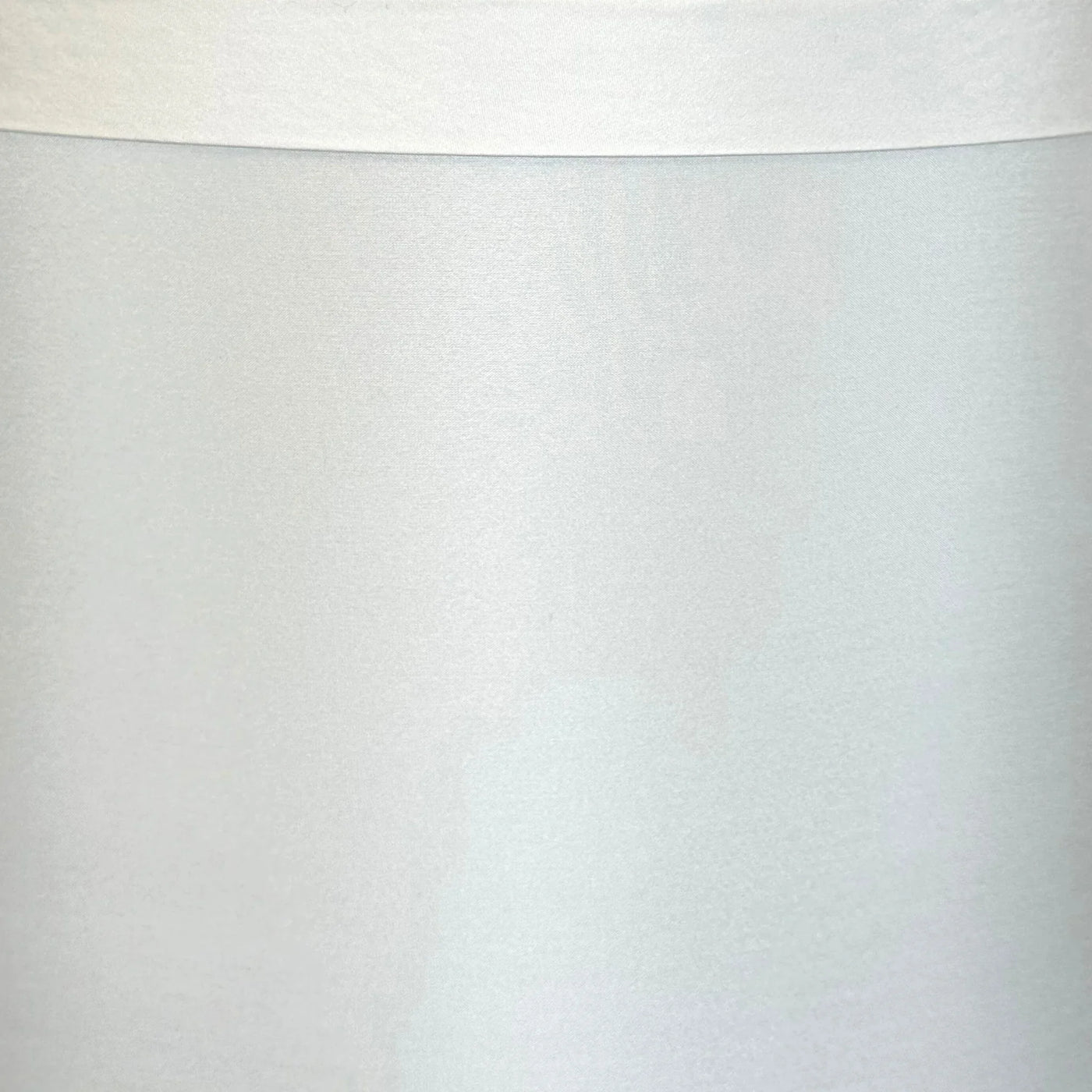 Silk Banded Retro Drum Lampshade - Bone