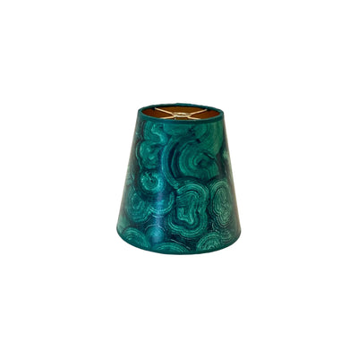 Green Wallpaper Sconce Shade