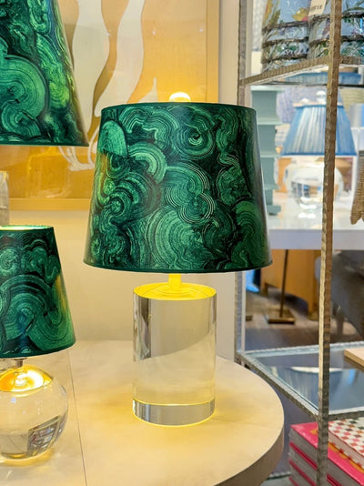 Malachite Lampshade