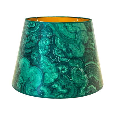 Malachite Wallpaper Lampshade