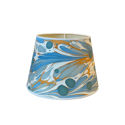 Tamarind Marbled Paper Lampshade