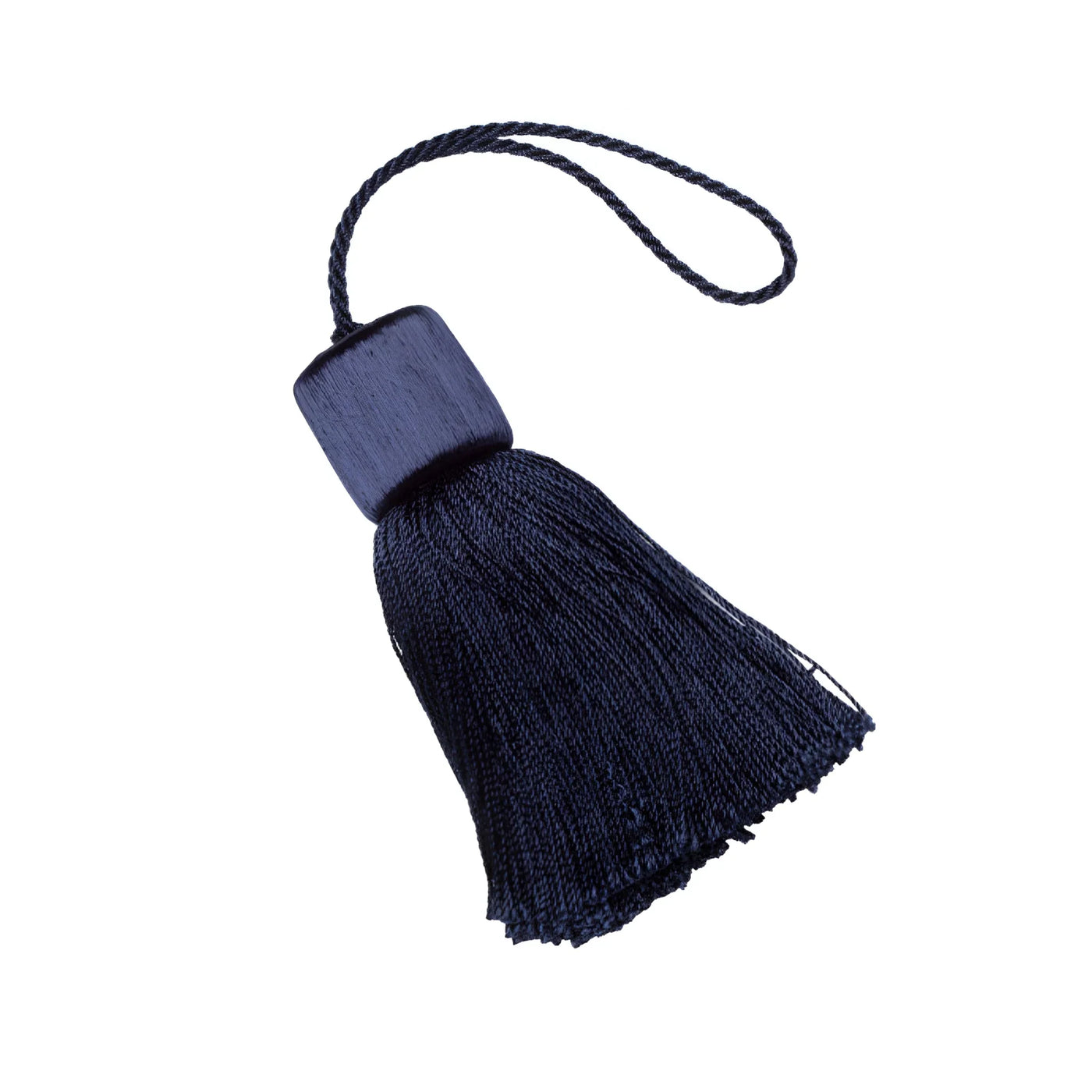 The Shade Shop Tassel - Medium in Navy
